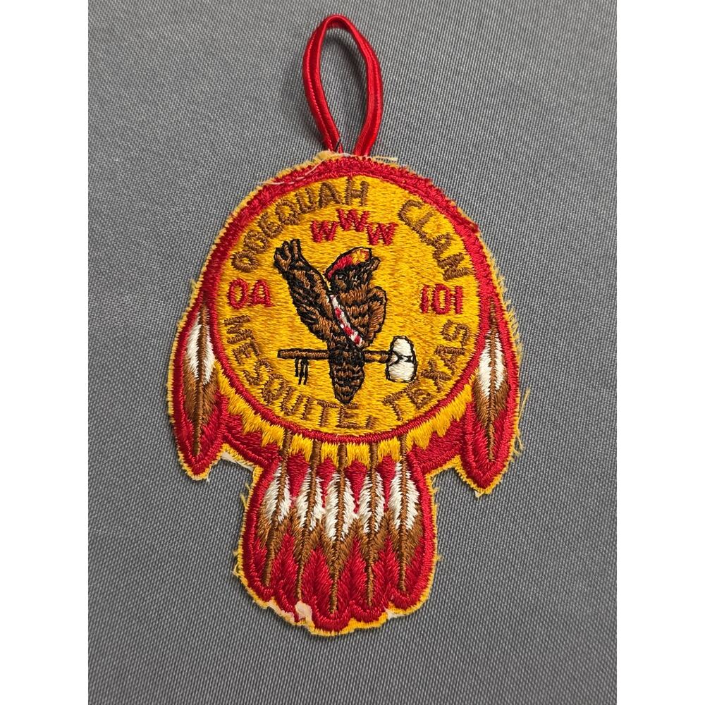 OA Mesquakie Lodge 147 Ouwehan Clan WWW Patch Iowa Boy Scouts